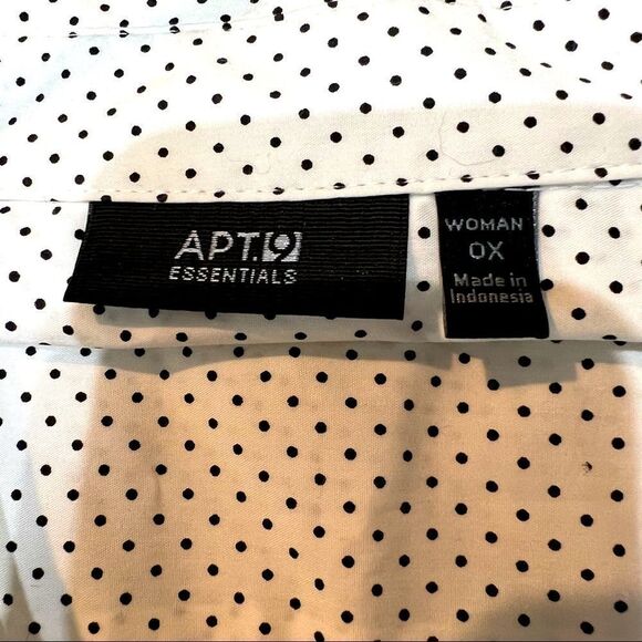 PLUS SIZE Oversized White Buttoned Down Shirt OX Woman - Picture 10 of 10